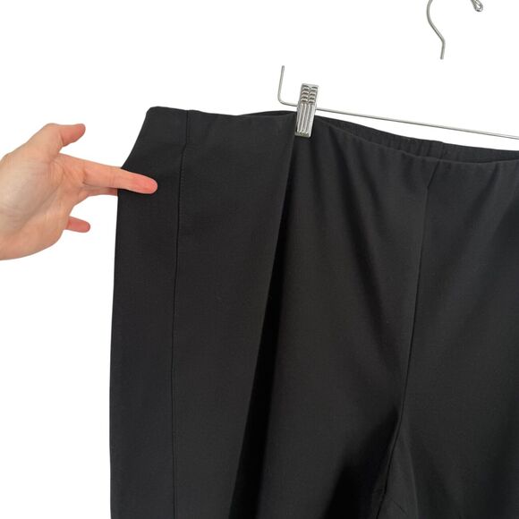 J Jill Ponte Slim Leg Black Pants Pull On Stretch Comfort Womens Plus Size 4x - Picture 2 of 6